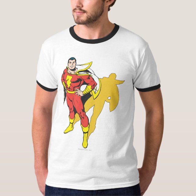 Camiseta Sombra SHAZAM (Anverso)