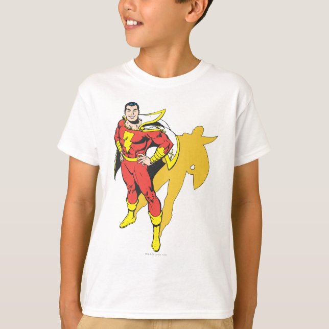 Camiseta Sombra SHAZAM (Anverso)