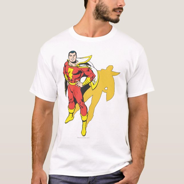 Camiseta Sombra SHAZAM (Anverso)