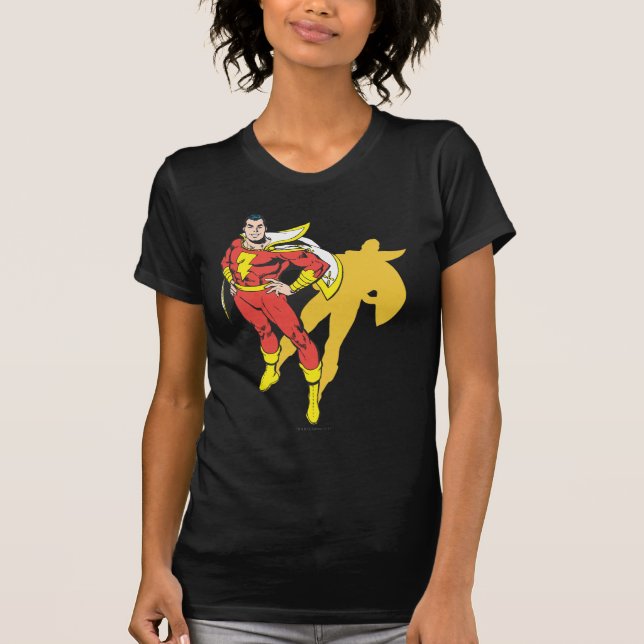 Camiseta Sombra SHAZAM (Anverso)