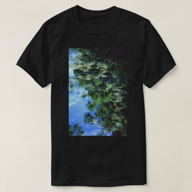 Camiseta Sombra Tortuga belleza del arte de la naturaleza (Diseño del anverso)