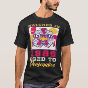 Camiseta Sombrado en 1986 de edad avanzada para la persecuc