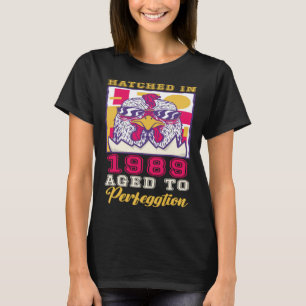 Camiseta Sombrado en 1989 de edad avanzada para la persecuc