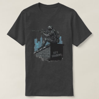 Camiseta Sombras de la Ciudad Francotirador Urbano