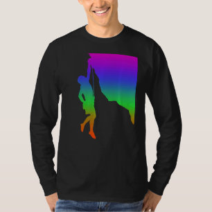 Camiseta Sombras De Montaña En Color Arcoiris
