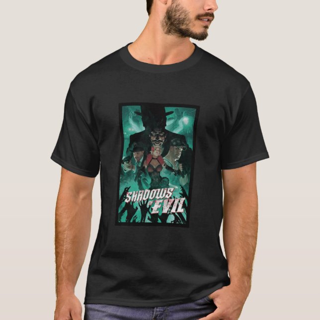 Camiseta Sombras de regalo de chica malvada (Anverso)