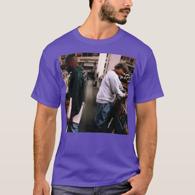 Camiseta Sombras divertidas de DJ para hombres mujeres (Anverso)