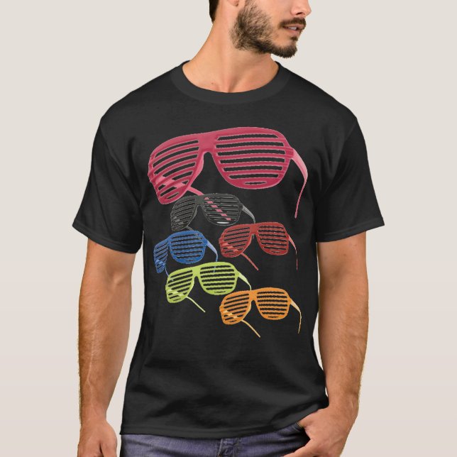 Camiseta Sombras estáticas (Anverso)