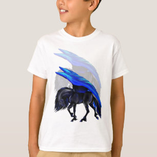 Camiseta sombreada del aviador de la noche