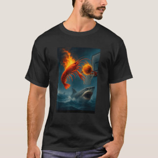 Camiseta Sombrerero de camarones sobre el gracioso meme de 