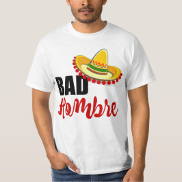 Camiseta Sombrero colorido de hombre malo