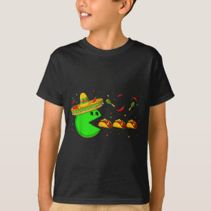 Camiseta Sombrero comiendo cinco de mayo fiesta mexicana ju
