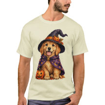 Sombrero de Bruja de Halloween para Golden Retriev