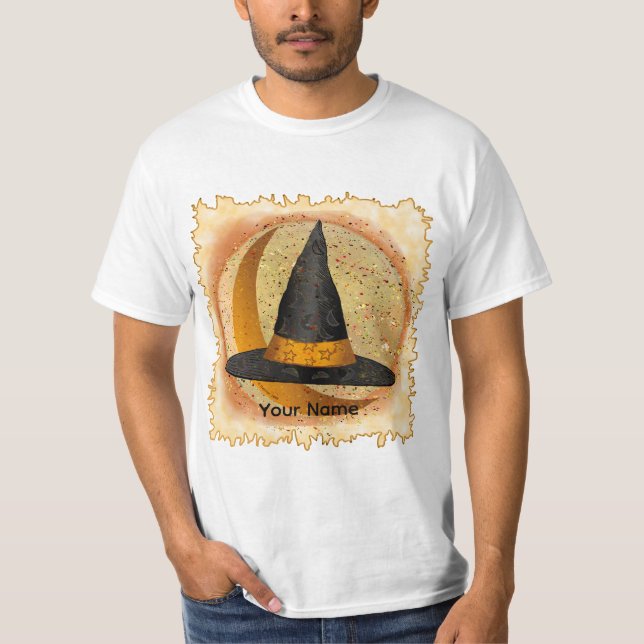Camiseta Sombrero de Bruja de la Luna  (Anverso)