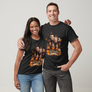Camiseta Sombrero de Bruja Personalizado Halloween Familia