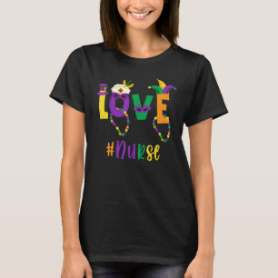 Camiseta Sombrero de Bufón Disfraz de Enfermera Carnaval de