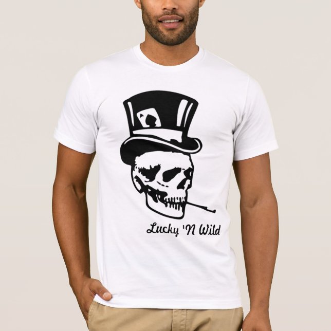 Camiseta Sombrero de copa 1 (Anverso)