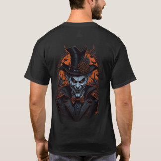 Camiseta Sombrero de copa de monstruo gótico espantoso arte