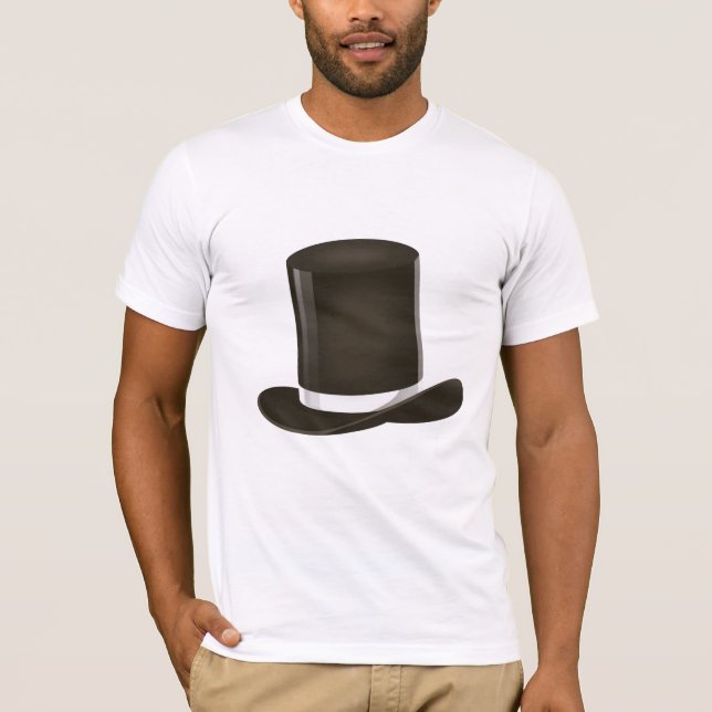 Camiseta Sombrero de copa victoriano (Anverso)