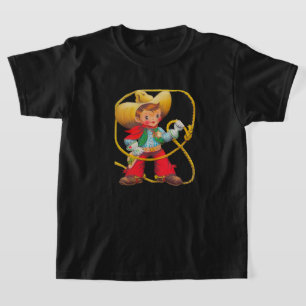 Camiseta Sombrero de cuerda de vaquero Buckaroo espuelas in