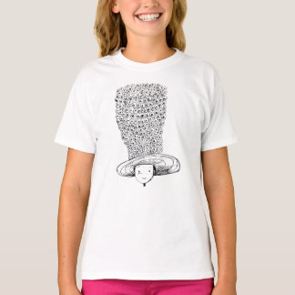 Camiseta Sombrero de Flor