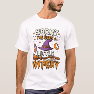 Camiseta Sombrero de Halloween de brujita Ve Been Little Br