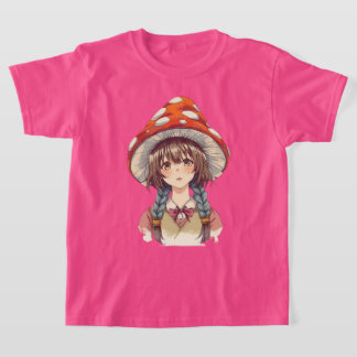 Camiseta Sombrero de hongo caprichoso Fantasía Diseño de la