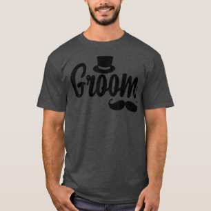 Camiseta Sombrero de novio para hombre, divertido para boda