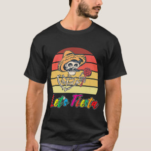 Camiseta Sombrero de Poncho de Fiesta Mexicana Cinco de May