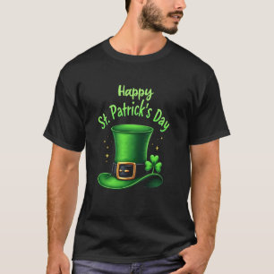 Camiseta Sombrero de trébol del día de San Patricio