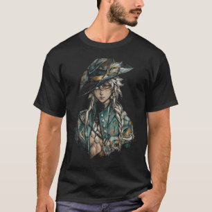 Camiseta Sombrero de vaquero Argus Cinturón de pistola Bota