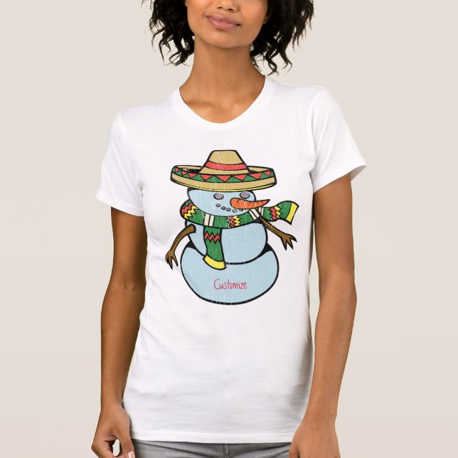 Camiseta Sombrero mexicano Santa Thunder_Cove (Anverso)