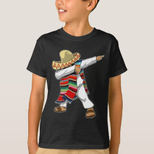 Camiseta Sombrero Poncho Dabbing