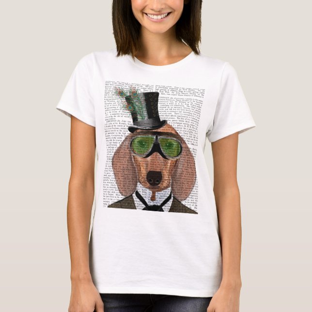 Camiseta Sombrero superior de los gogggggays verdes de Dach (Anverso)