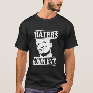 Camiseta Sombreros divertidos Odiarán al presidente Donald