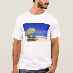 Camiseta Sombrilla de playa, Abaco, Bahamas
