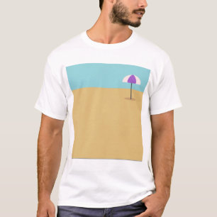 Camiseta Sombrilla de verano de playa