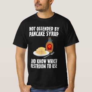 CAMISETA SOMBRILLAS DE PANCAKE Y RESTROOM CONSERVADORES