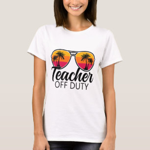 Camiseta Sombrillas De Trabajo El Último Día De La Escuela