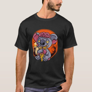 Camiseta Sombrío Zombie de Halloween Koala Spooky Kawaii An