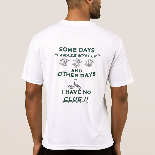 Camiseta Some Days HorseShoe Pitching Tee (Reverso)