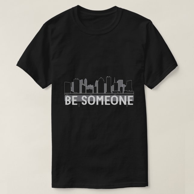 CAMISETA SOMEONE HOUSTON (Diseño del anverso)