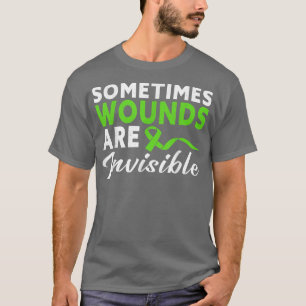 Camiseta Sometimes Wounds Are Invisible, Mental Health Awar