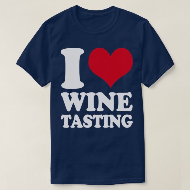 Camiseta Sommelier Me Encanta El Vino Dando Pascua De Vino (Diseño del anverso)