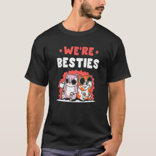 Camiseta Somos Besties diciendo Amistad amigos mejor amigo