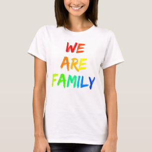 Camiseta Somos diseño de la adopción de la sol del arco