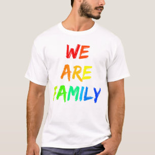 Camiseta Somos diseño de la adopción de la sol del arco