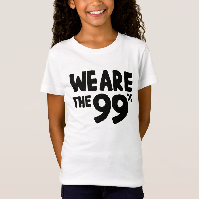 Camiseta Somos el 99% (Anverso)