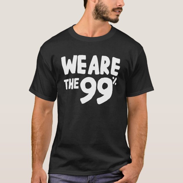 Camiseta Somos el 99% (Anverso)