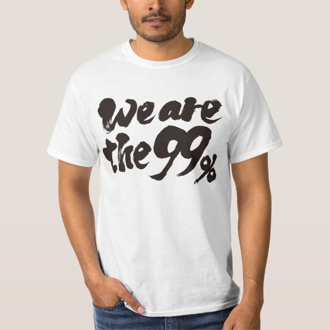 Camiseta Somos el 99% (Anverso)